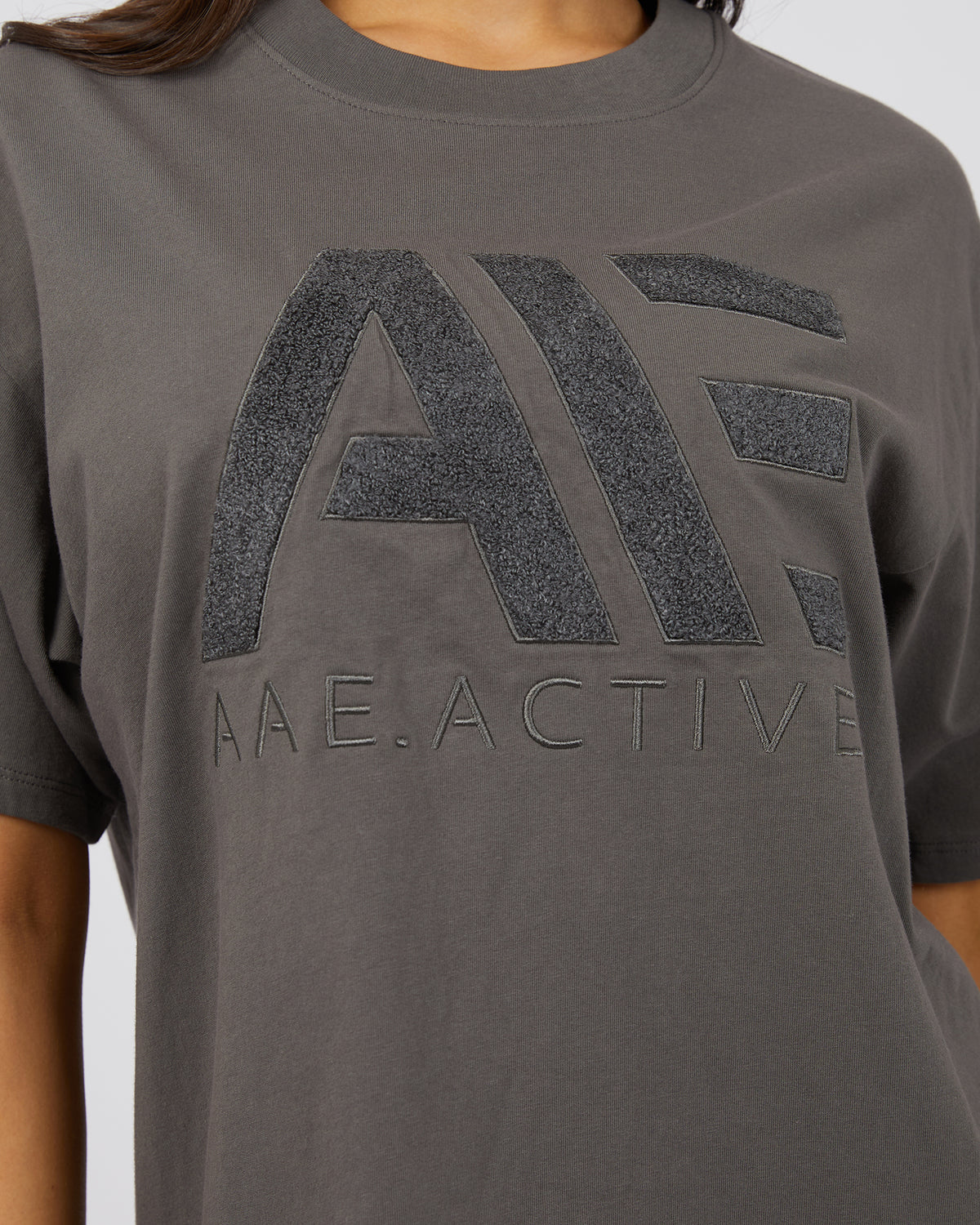 Base Active Tee Charcoal