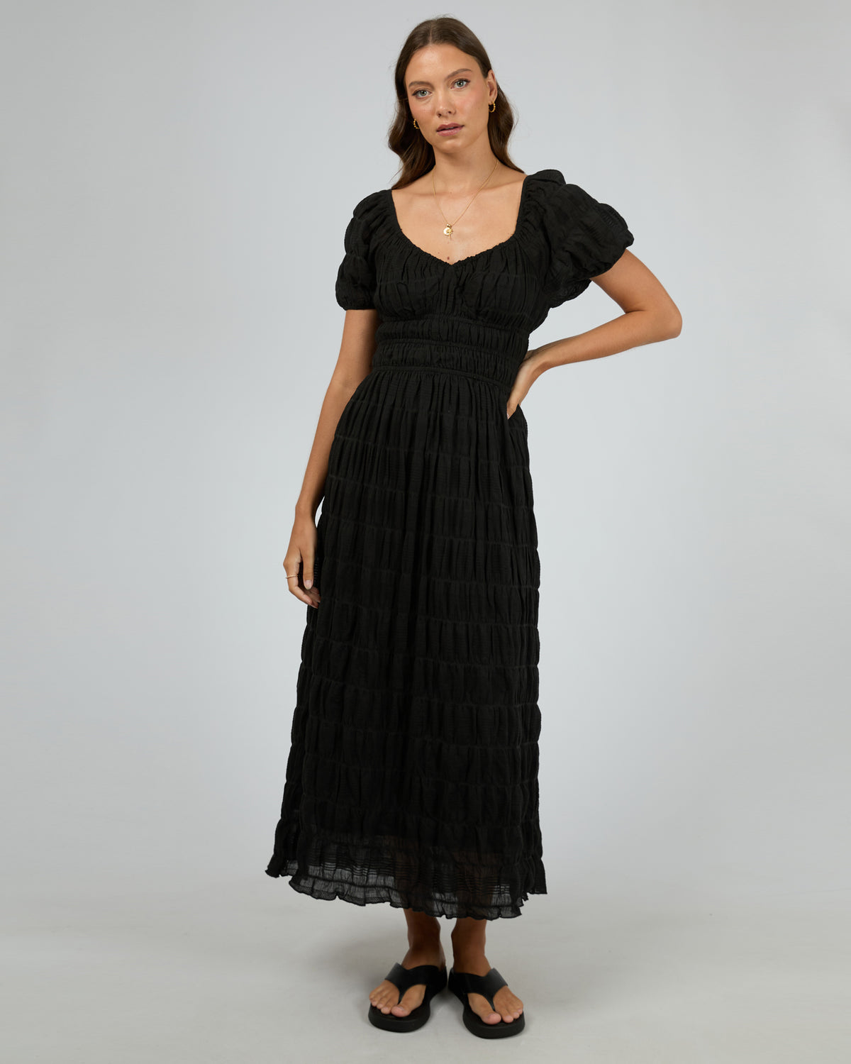 Maude Maxi Dress Black