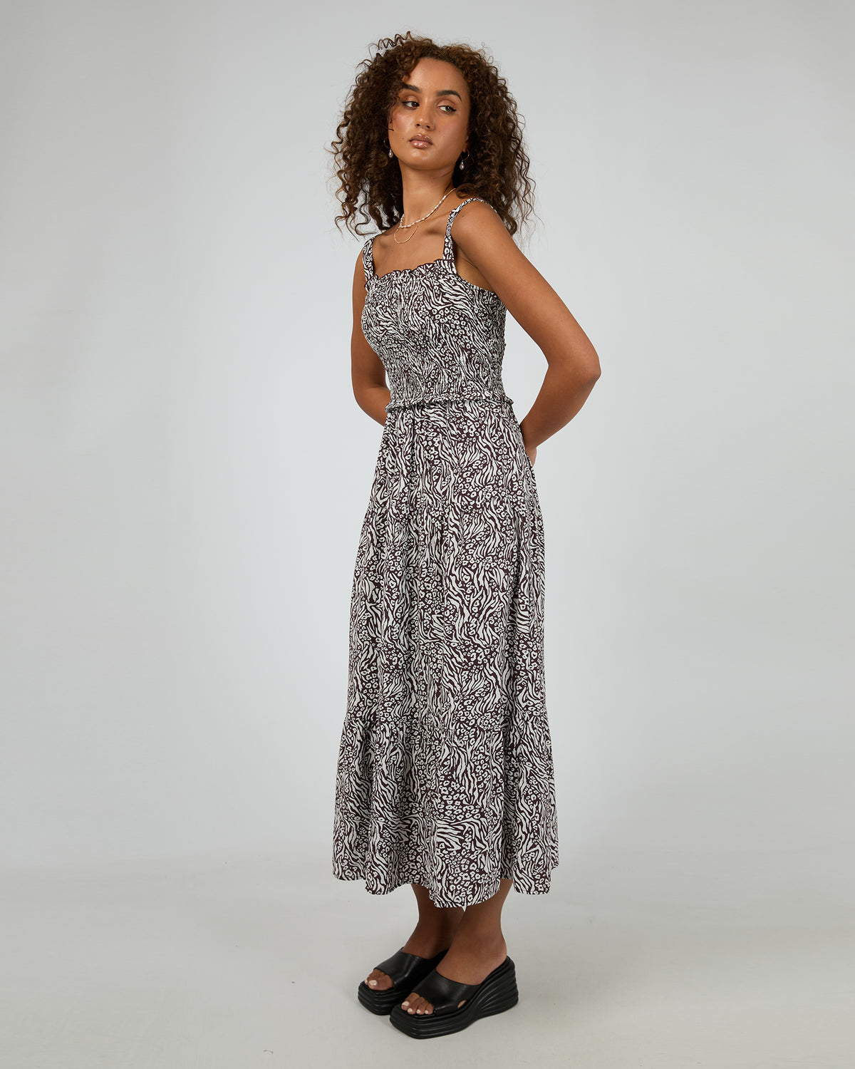 Mika Maxi Dress Print