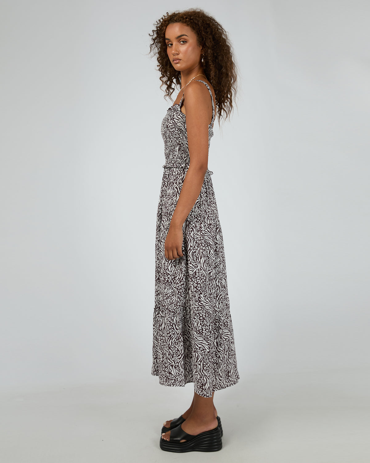 Mika Maxi Dress Print