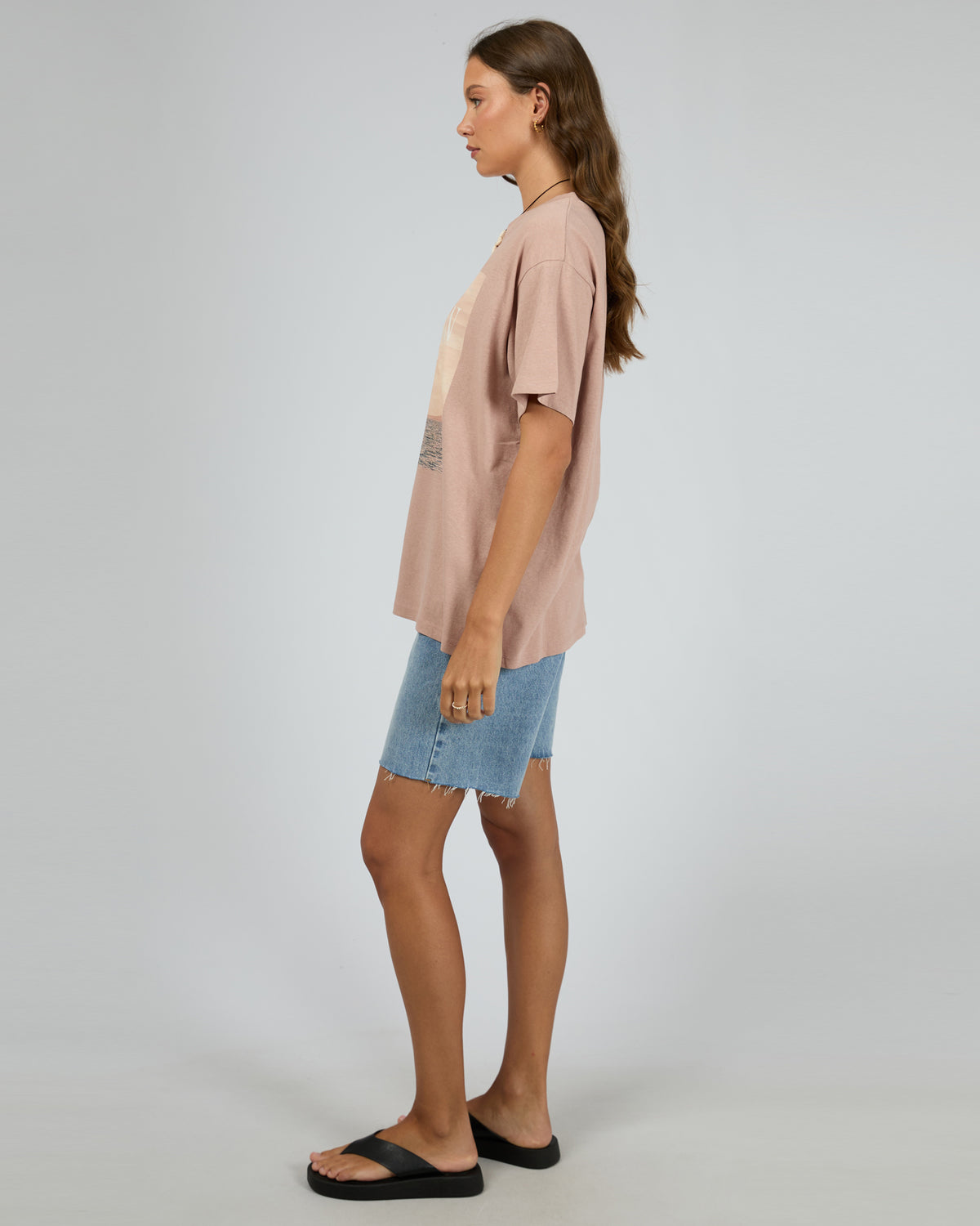 Horizon Oversized Tee Fawn