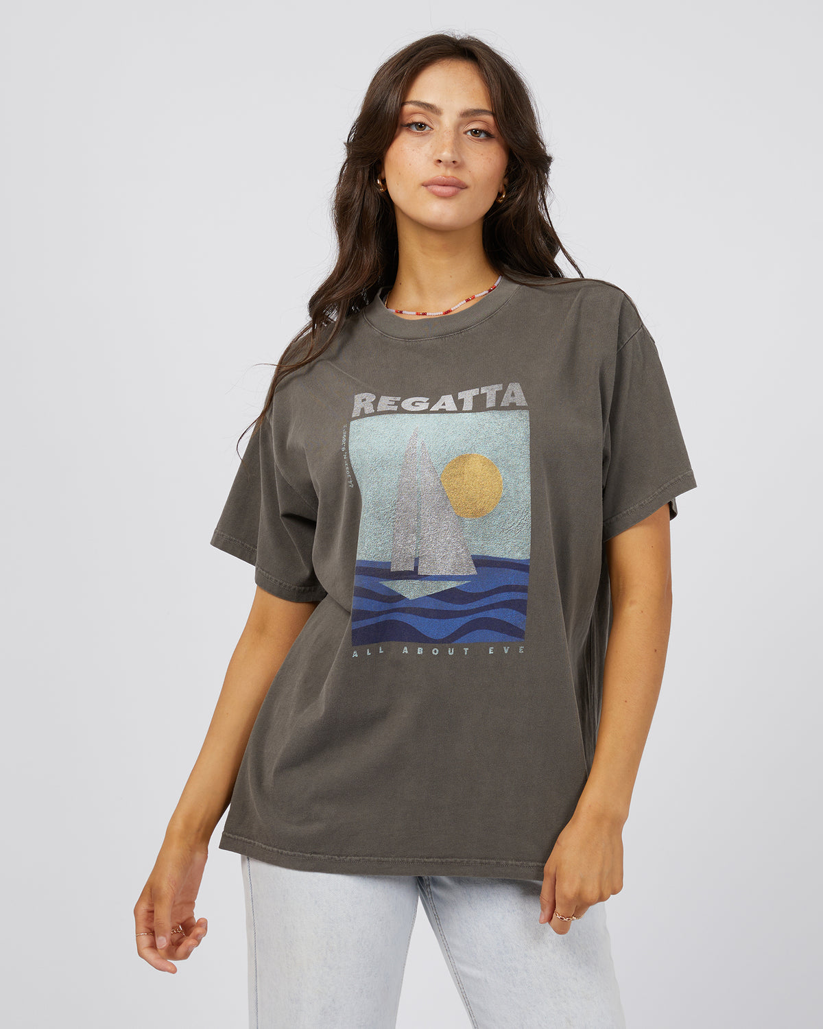Regatta Oversized Tee Charcoal