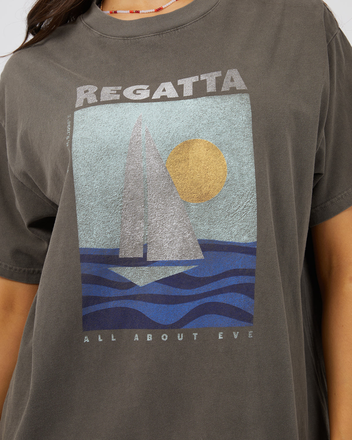 Regatta Oversized Tee Charcoal