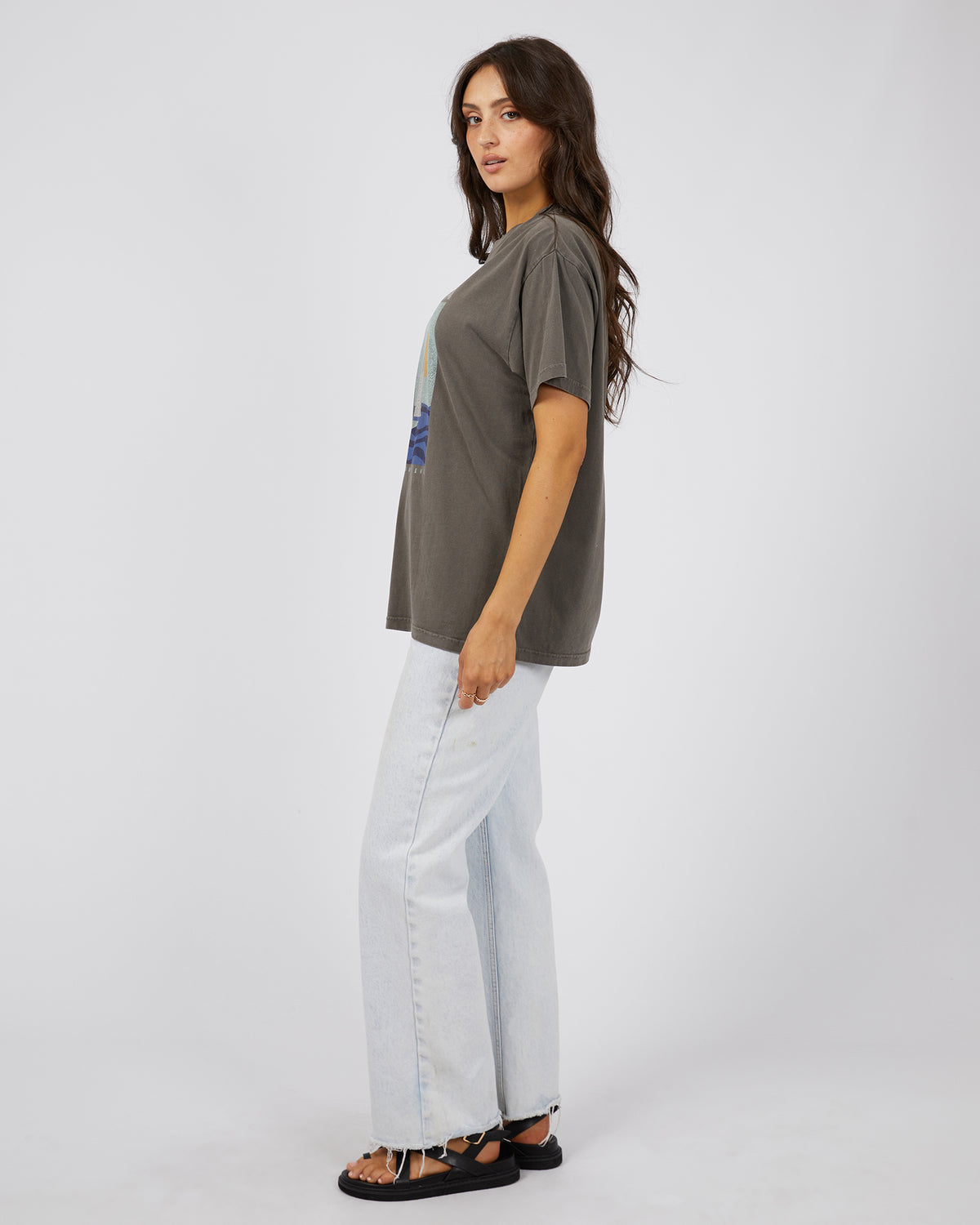 Regatta Oversized Tee Charcoal