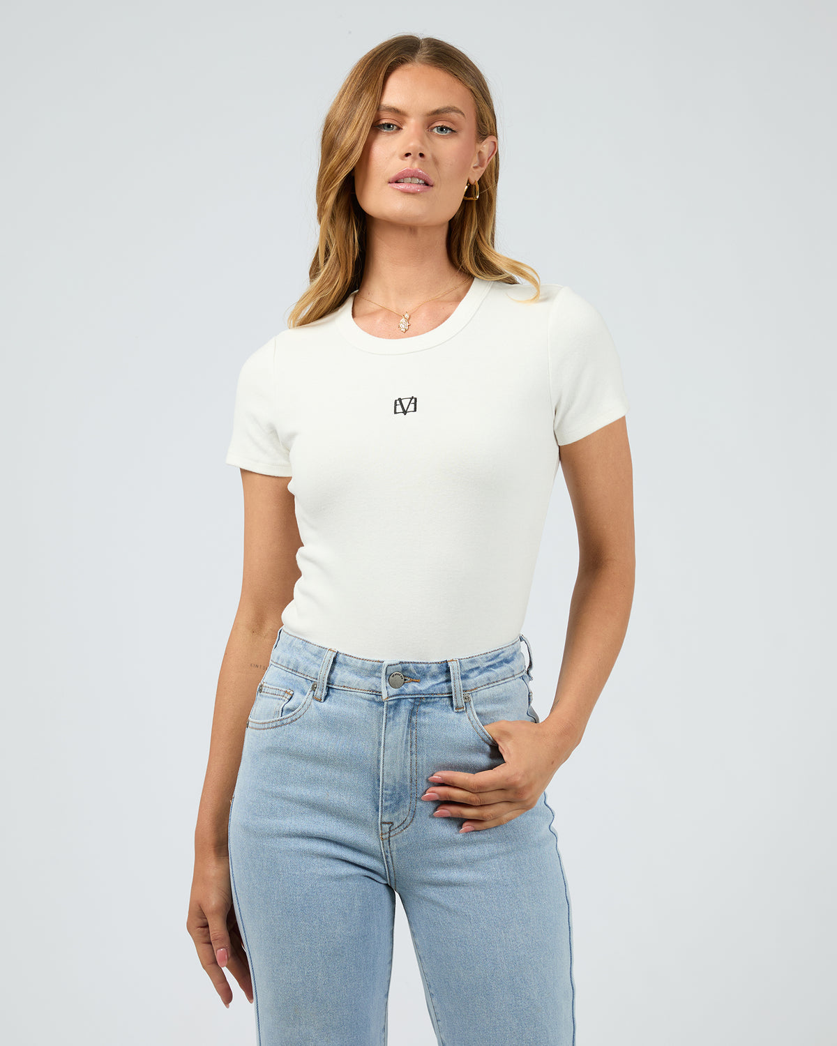 Eve Icon Regular Tee Vintage White