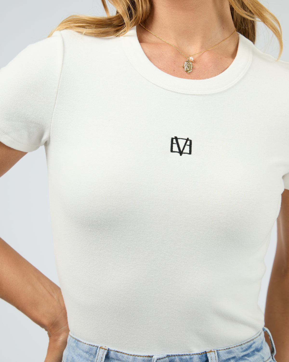 Eve Icon Regular Tee Vintage White