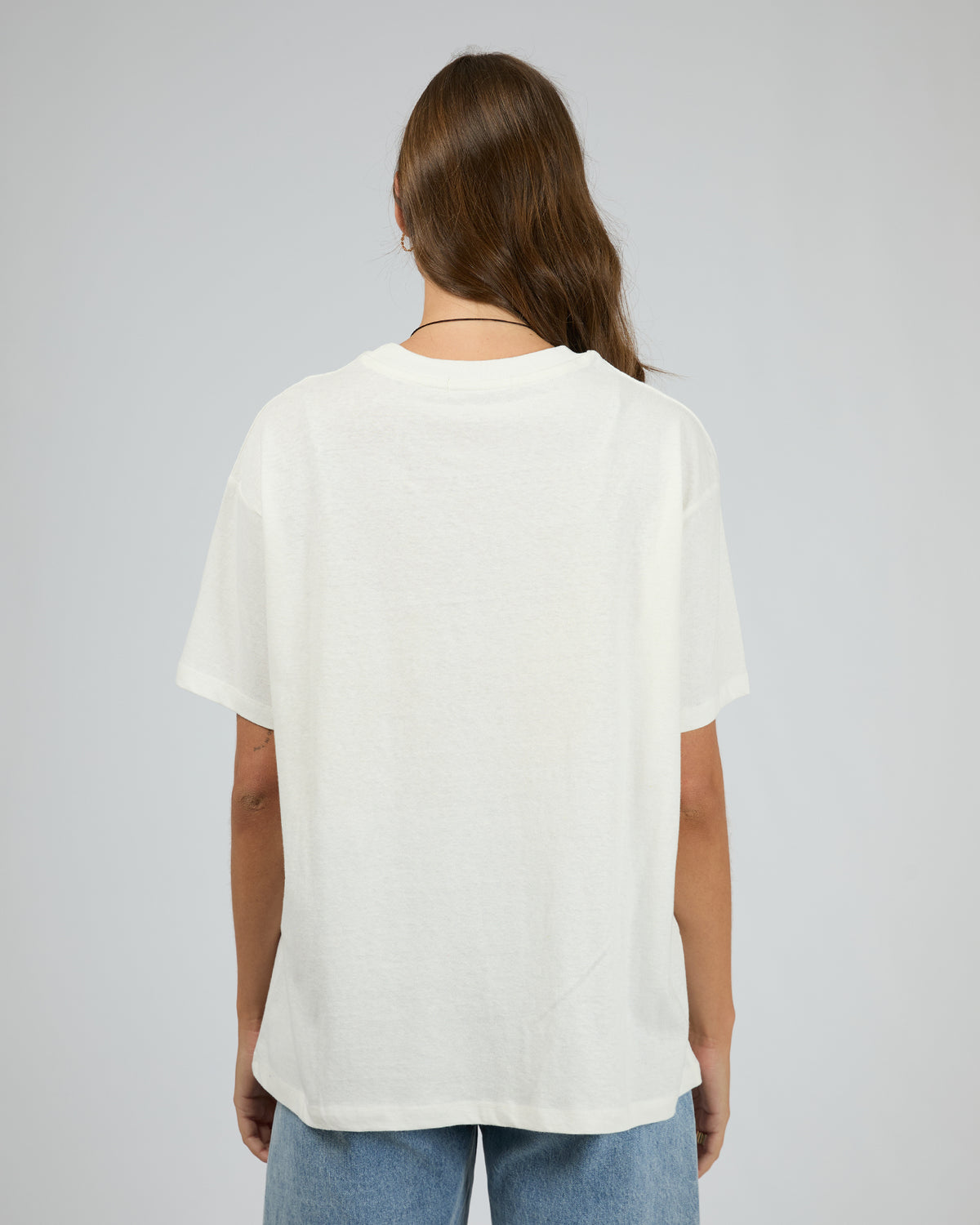 Marina Oversized Tee Vintage White