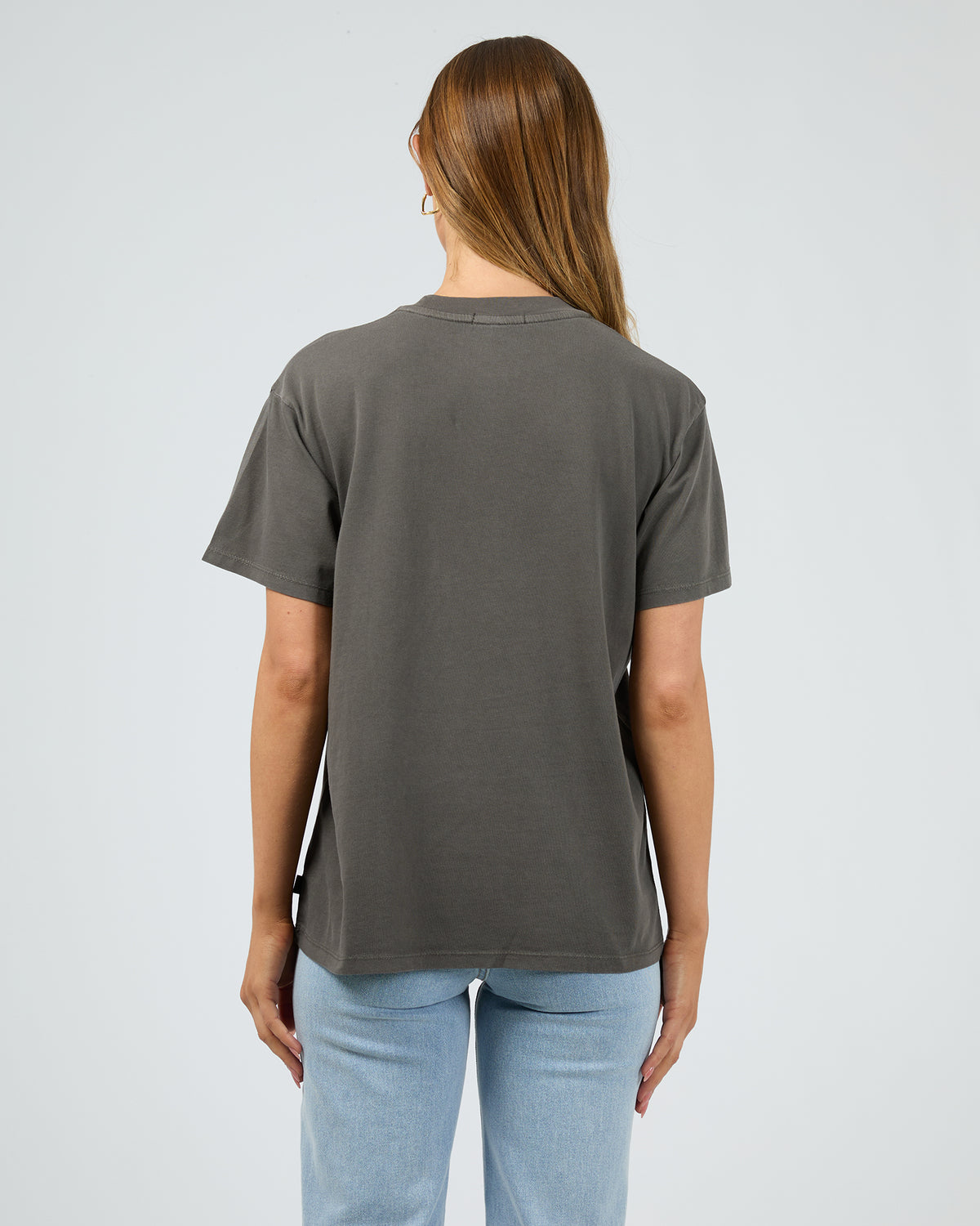 Recharge Oversized Tee Charcoal