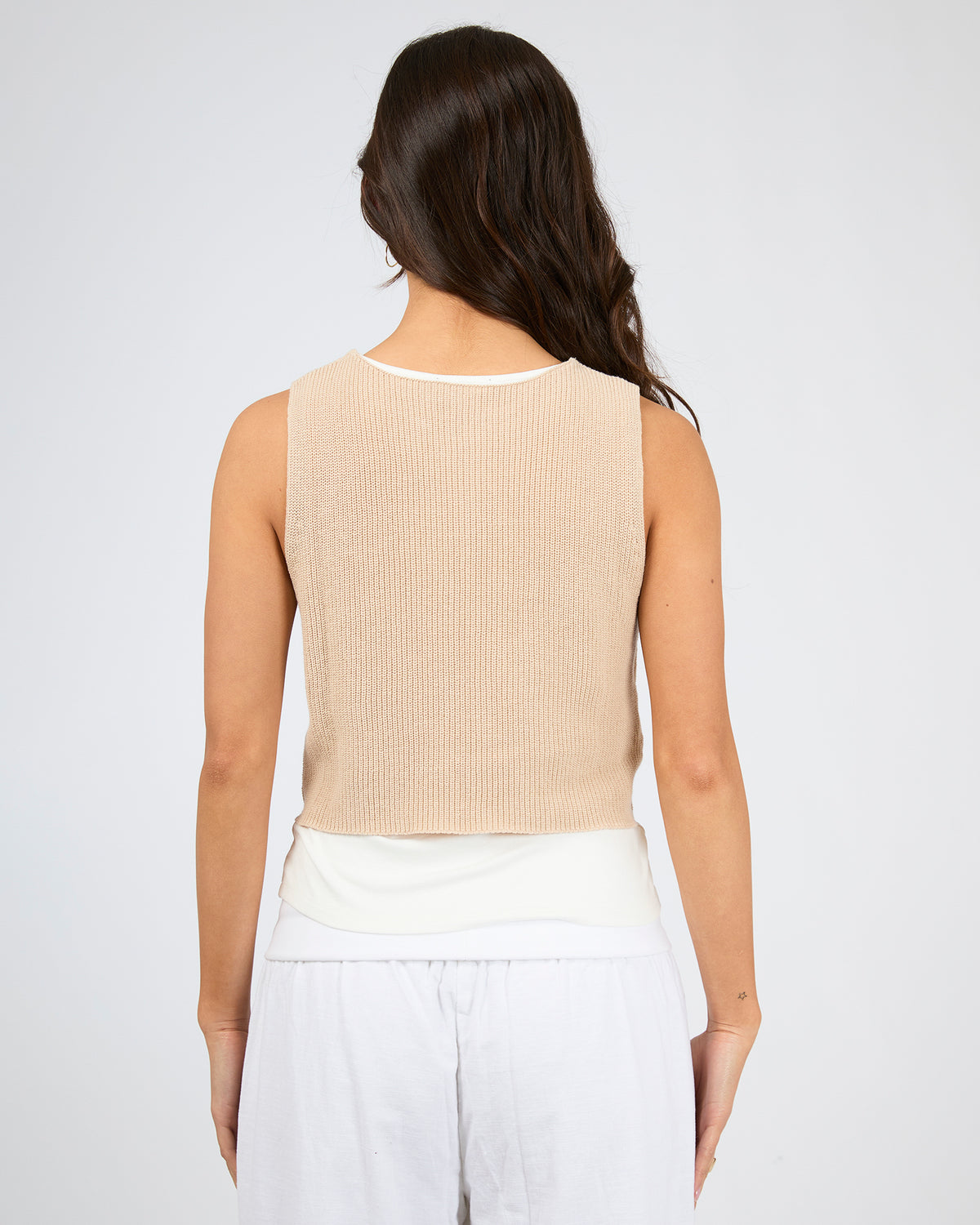 Claudia Top White
