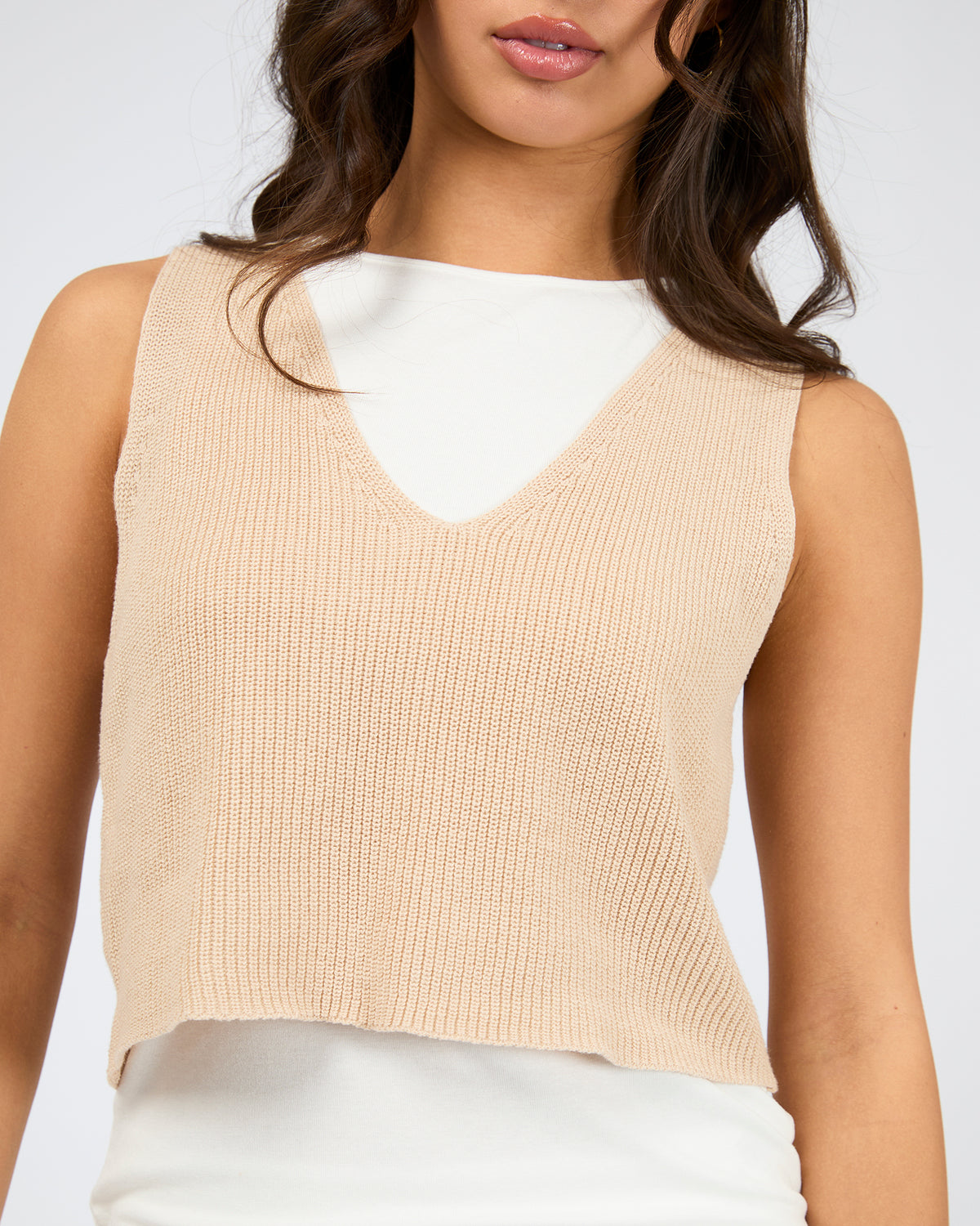 Claudia Top White