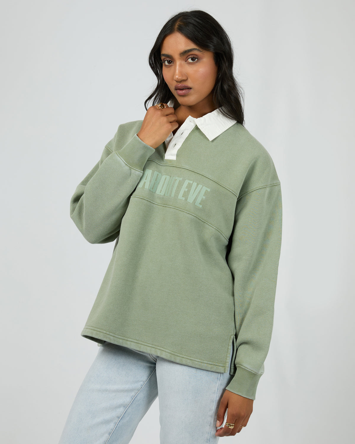 Vital Washed Polo Khaki