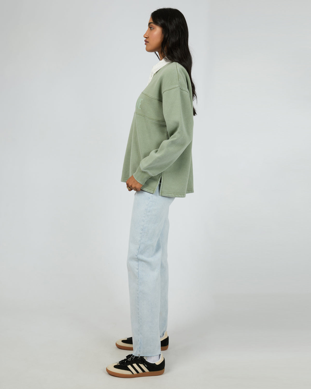 Vital Washed Polo Khaki
