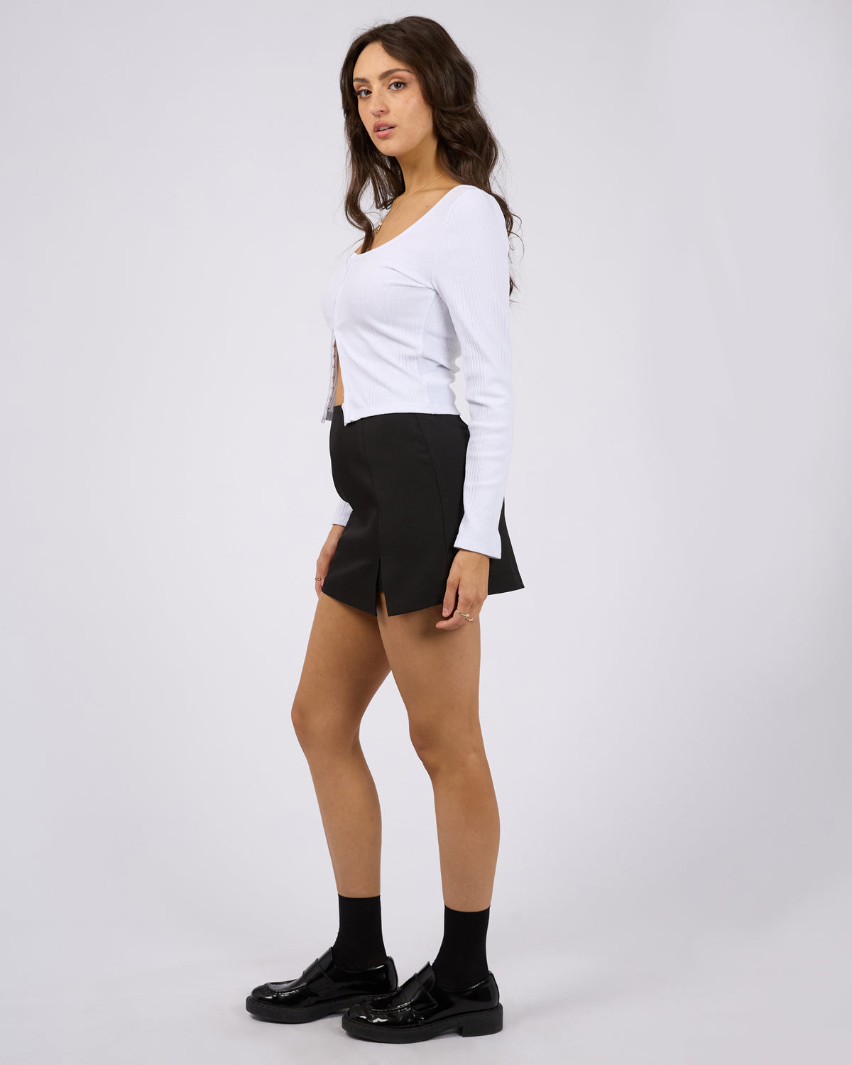 Broadway Mini Skort Black