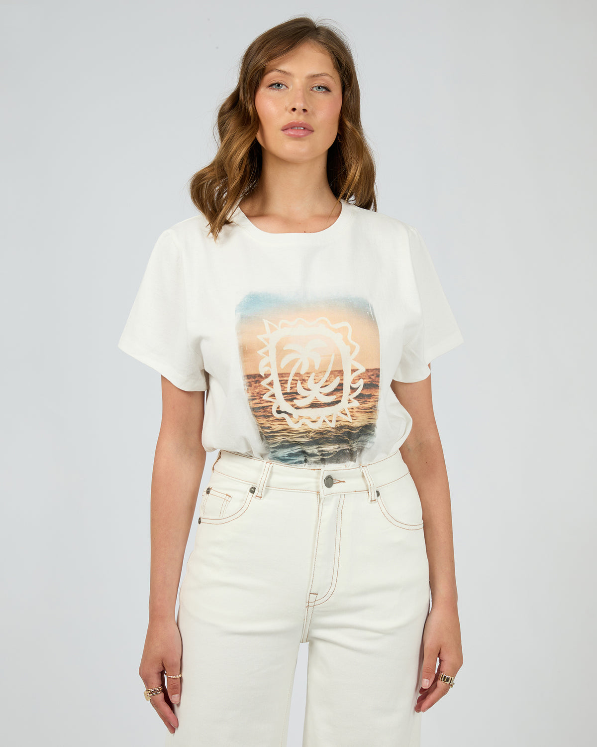 Toledo Daily Tee Vintage White
