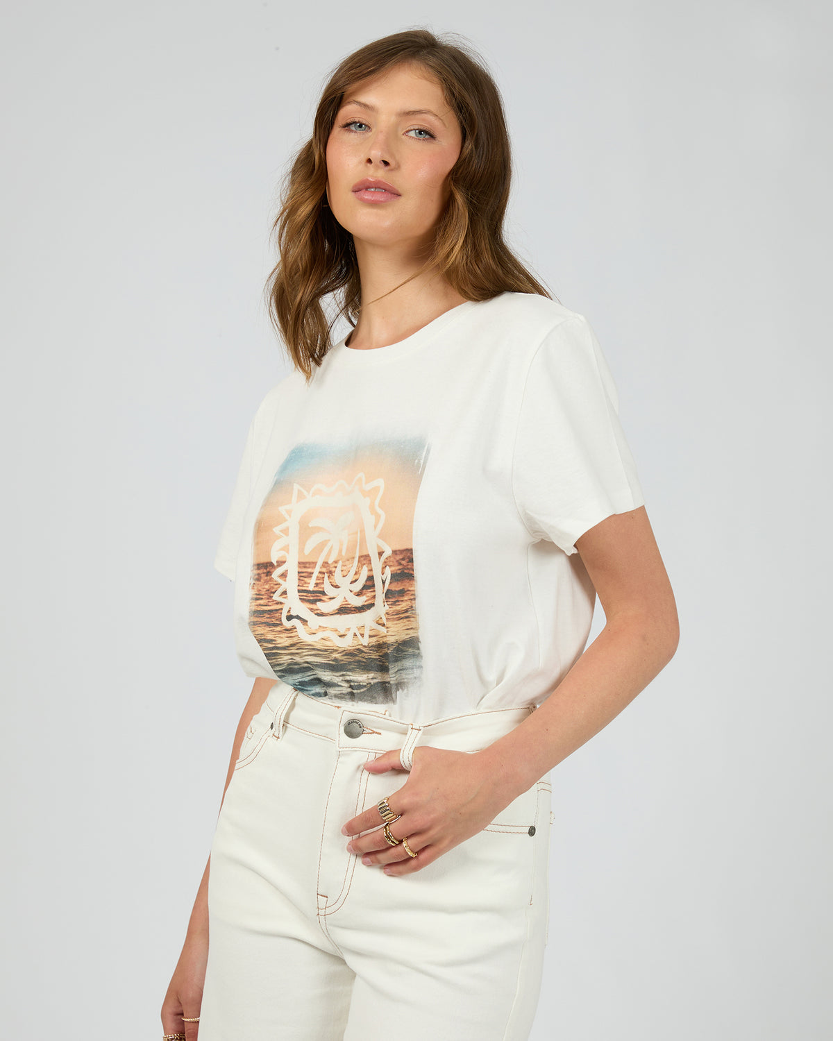 Toledo Daily Tee Vintage White
