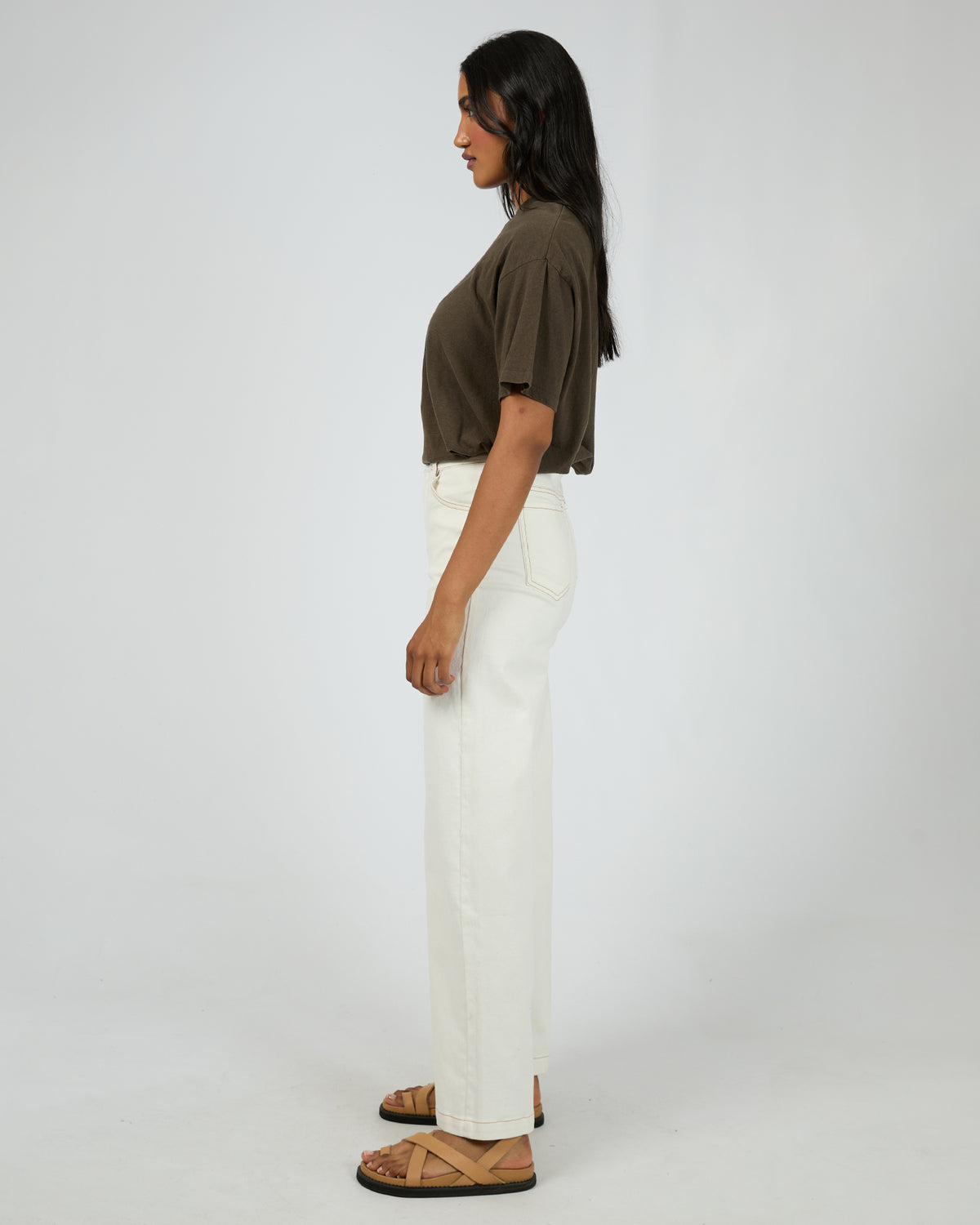 Mirador Oversized Tee Brown