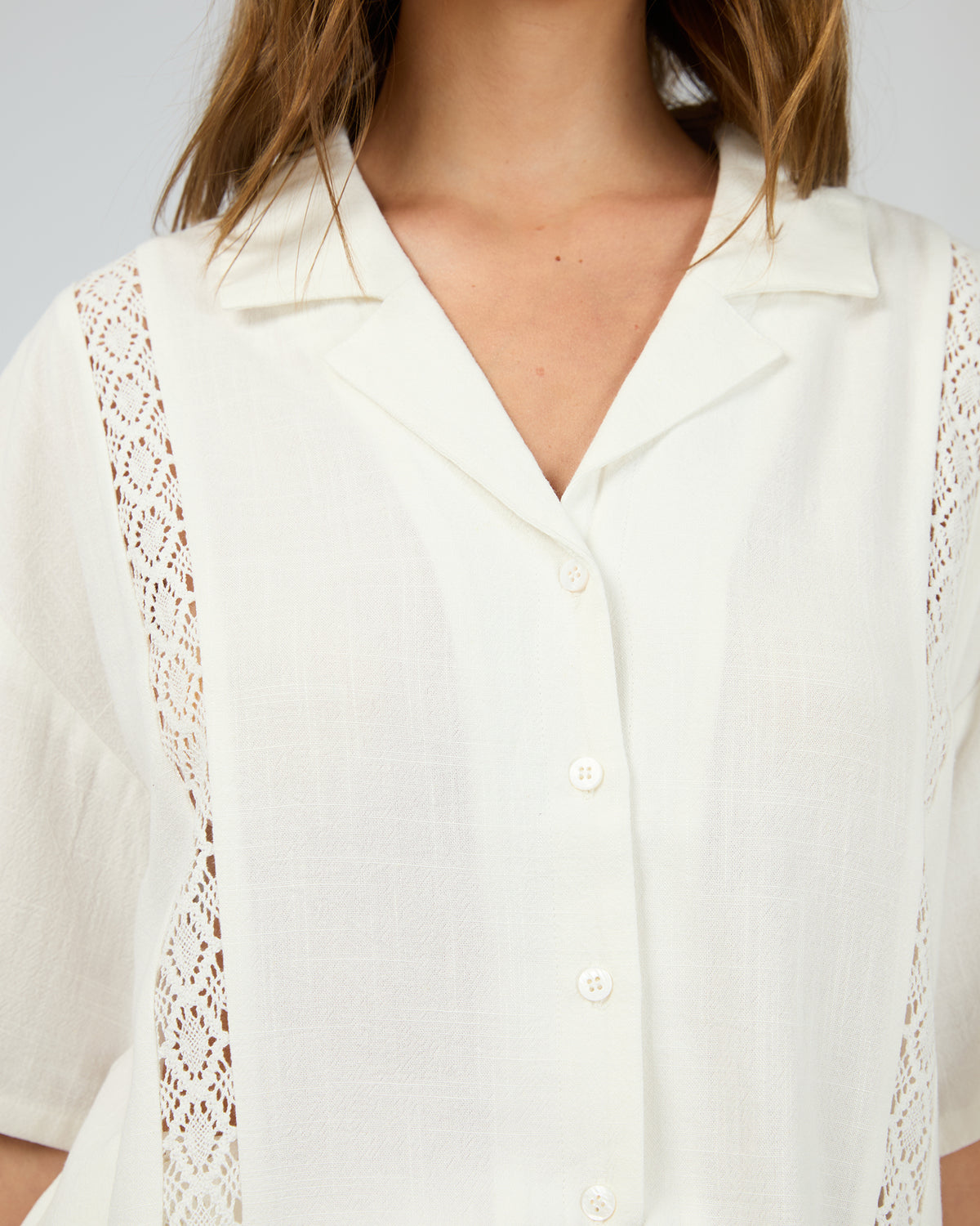 Toledo Shirt Vintage White