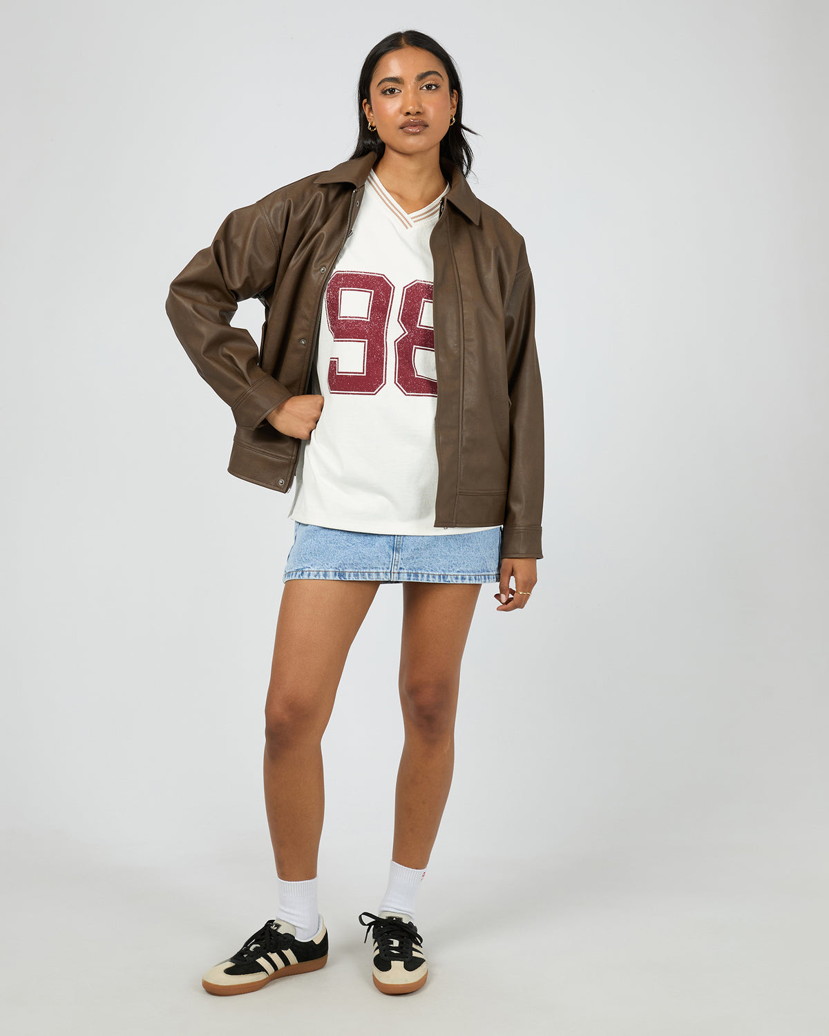 Alba Pu Bomber Brown