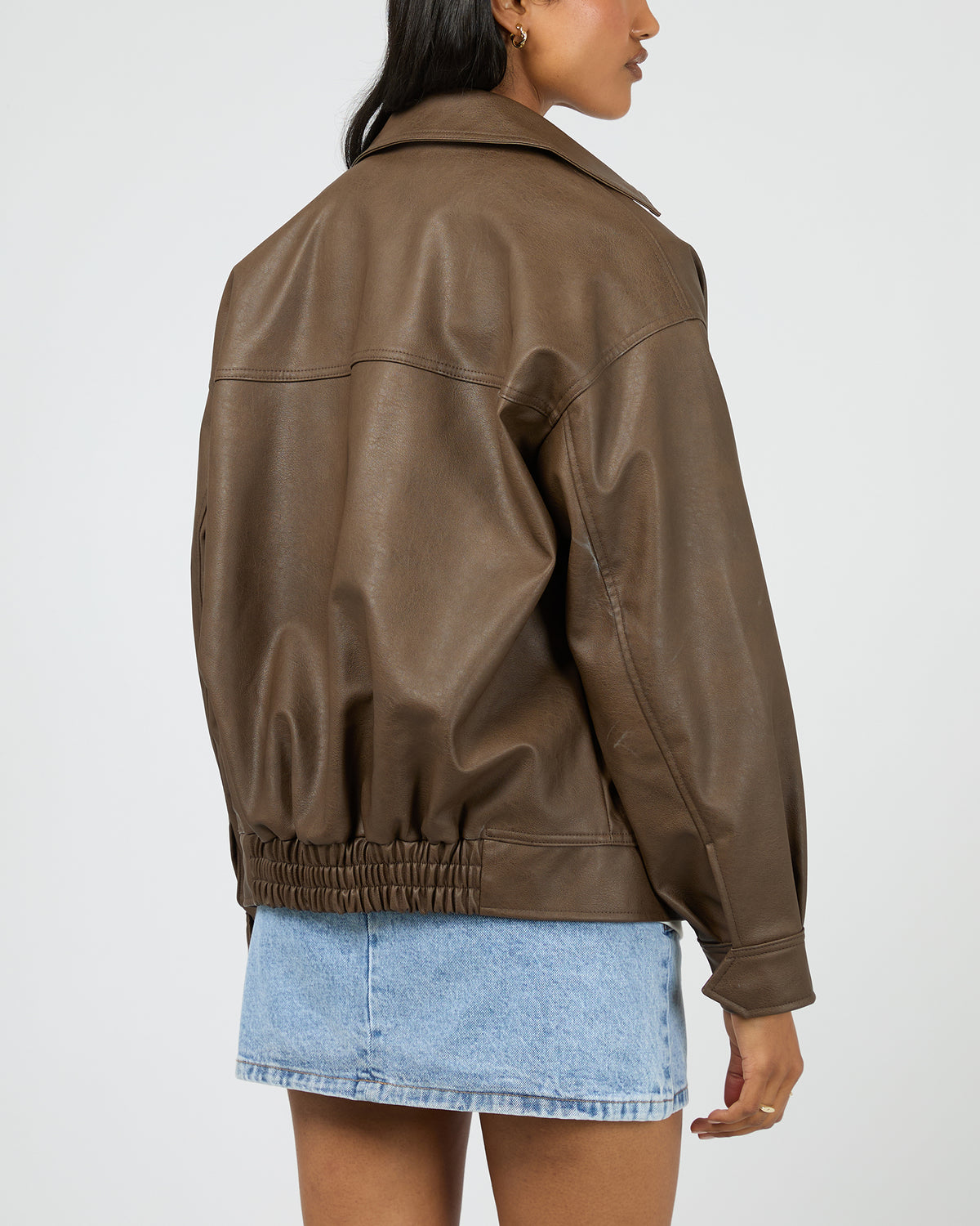 Alba Pu Bomber Brown