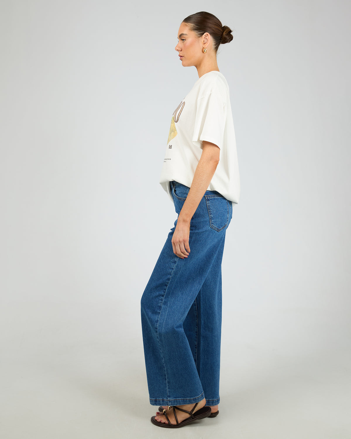 Rocky Mountains Relaxed Tee Vintage White