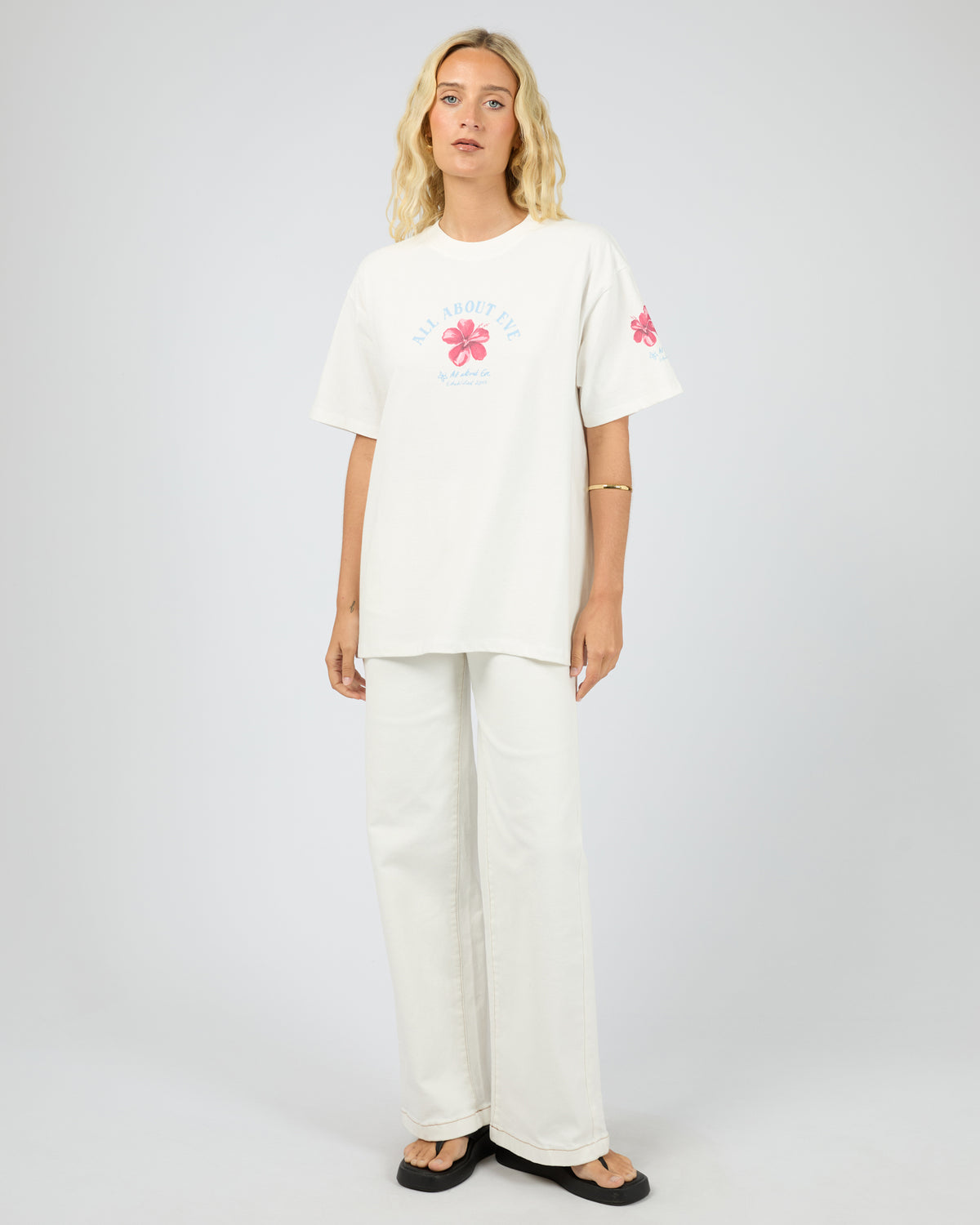 Bonnie Relaxed Tee Vintage White
