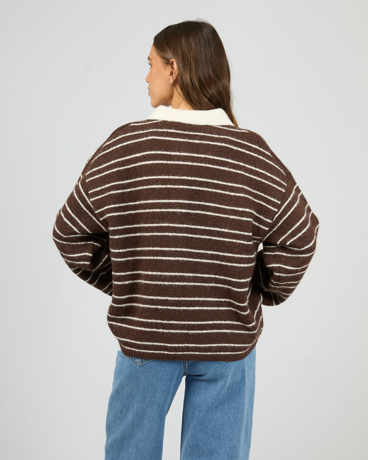 Gisella Polo Knit Brown
