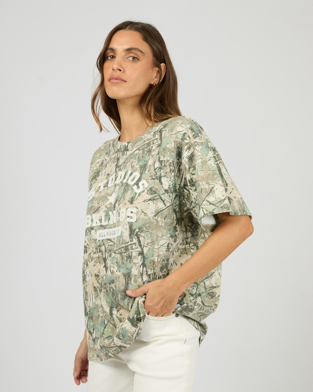 Woodlands Box Tee Print