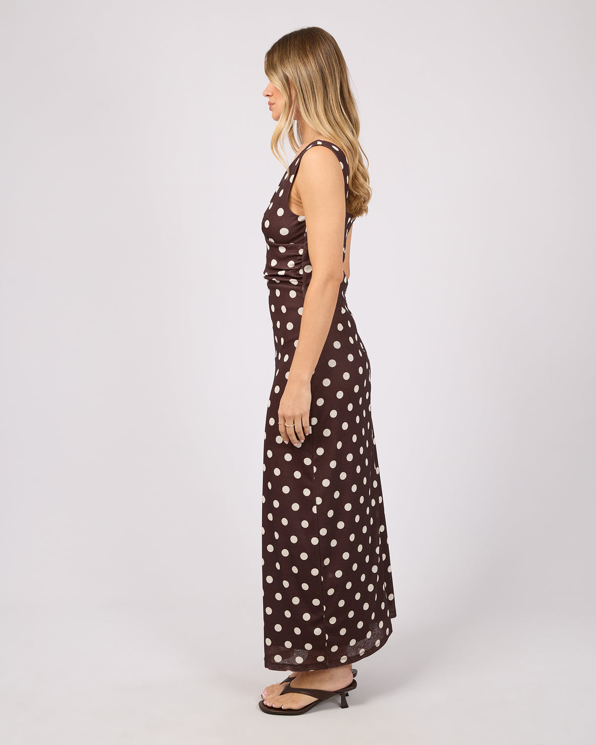 Karolina Maxi Dress Chocolate