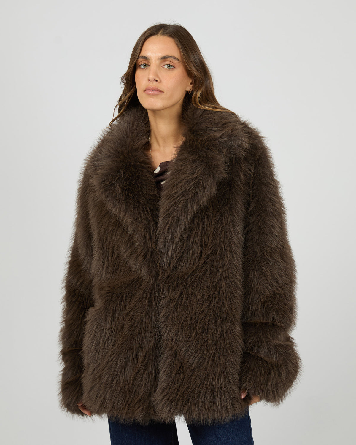 Brandy Fur Coat Chocolate