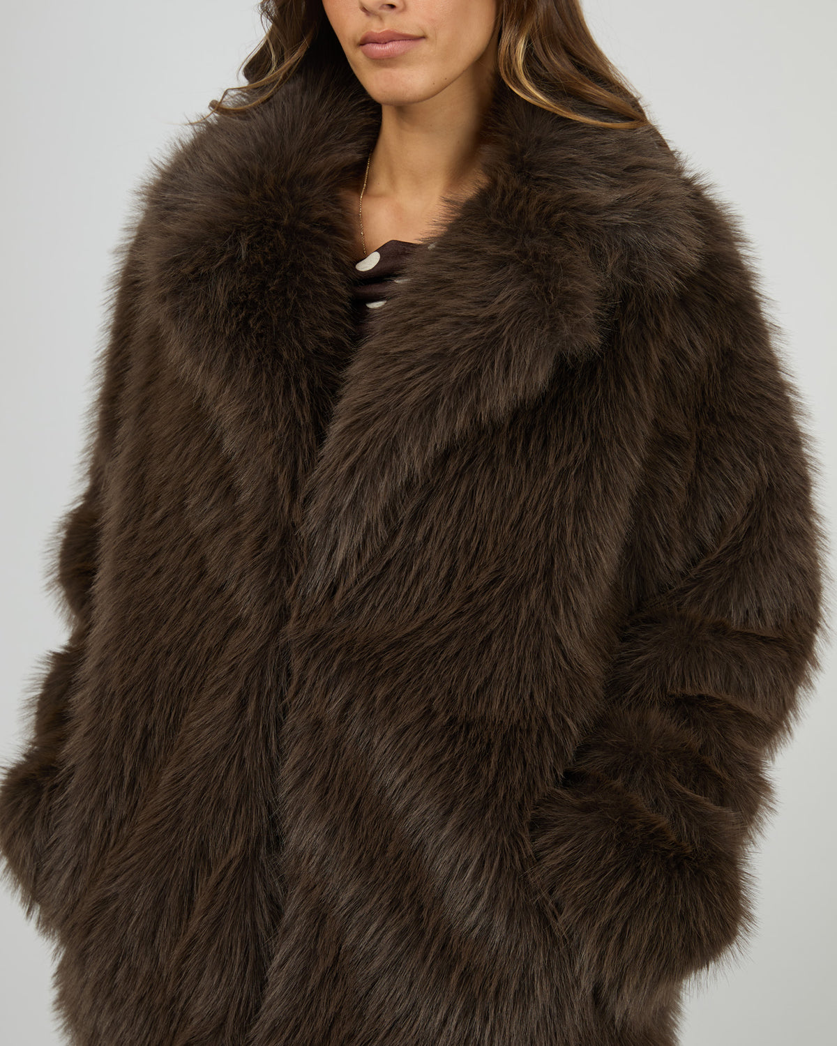 Brandy Fur Coat Chocolate