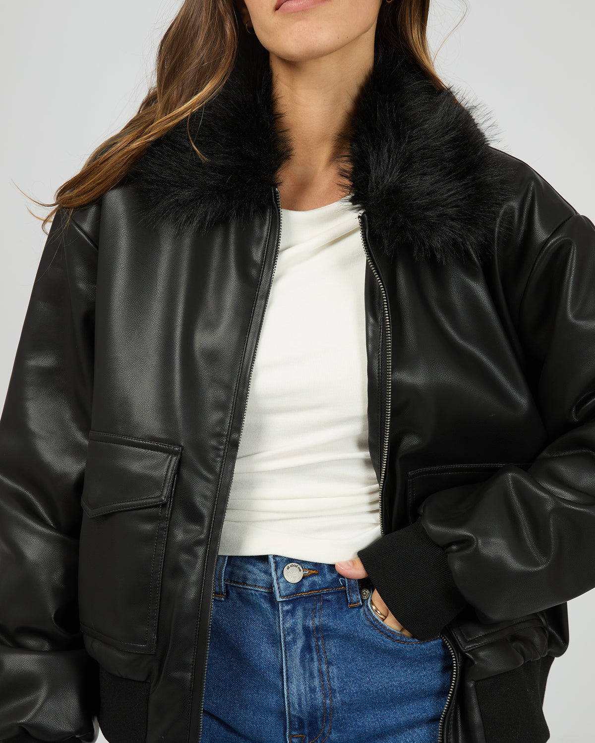 Taya Bomber Black
