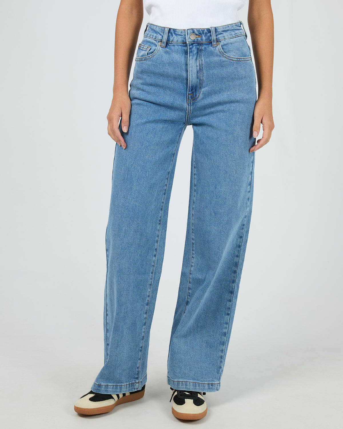 Jacqui Wide Leg Light Blue