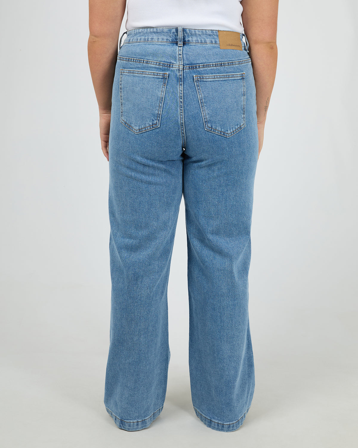 Jacqui Wide Leg Light Blue
