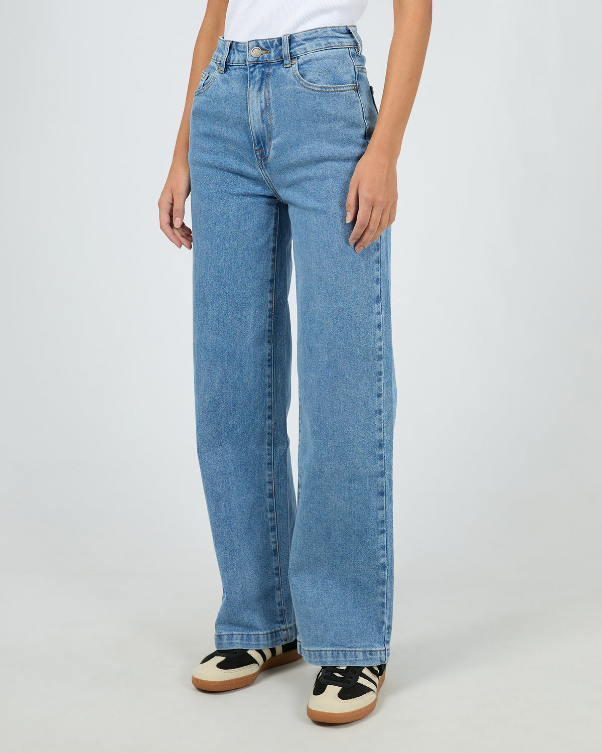 Jacqui Wide Leg Light Blue
