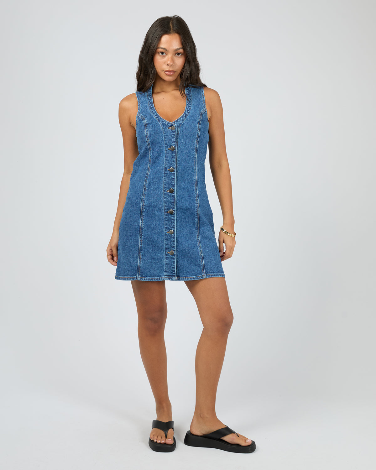 Peta Mini Dress Heritage Blue