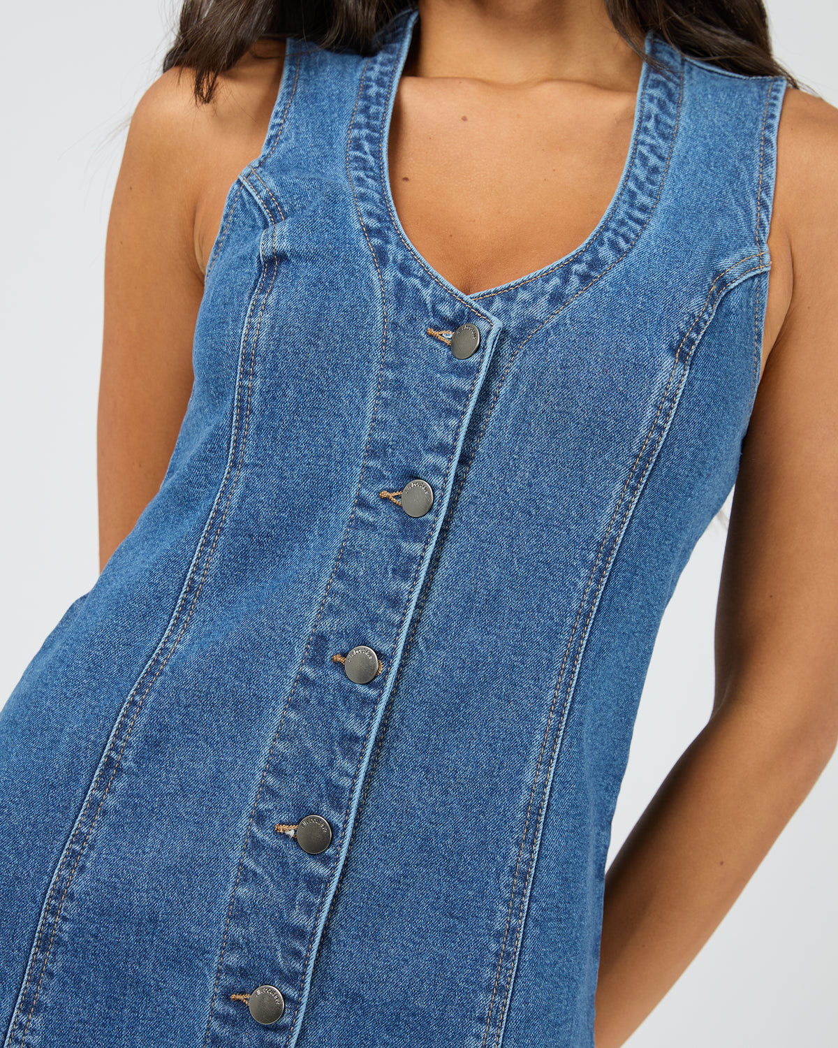 Peta Mini Dress Heritage Blue