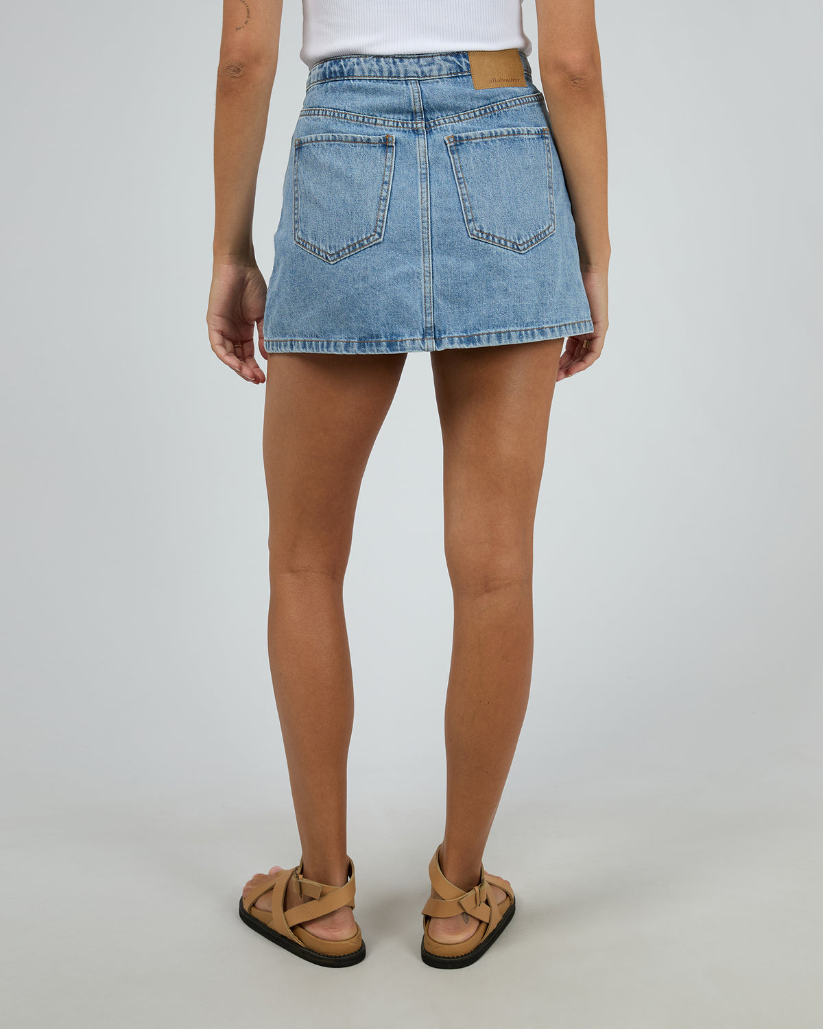 Lenni Mini Skort Light Blue