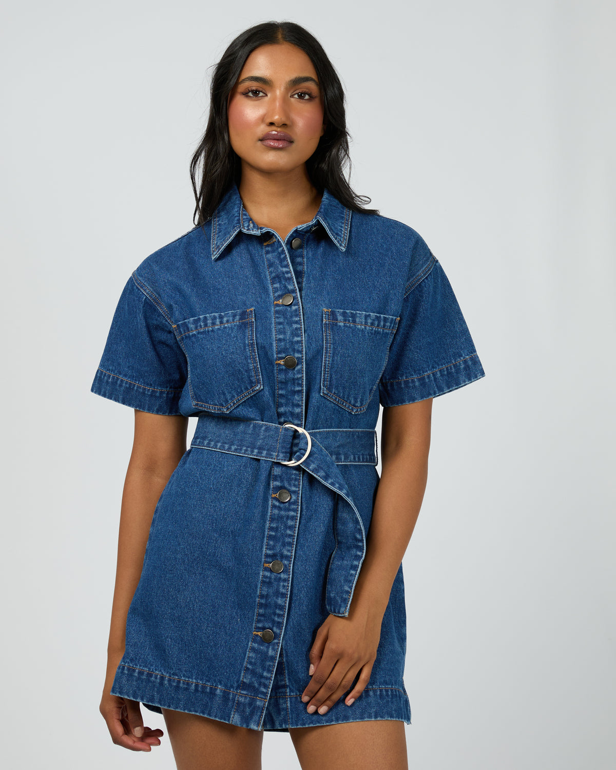 Sunny Denim Dress Heritage Blue