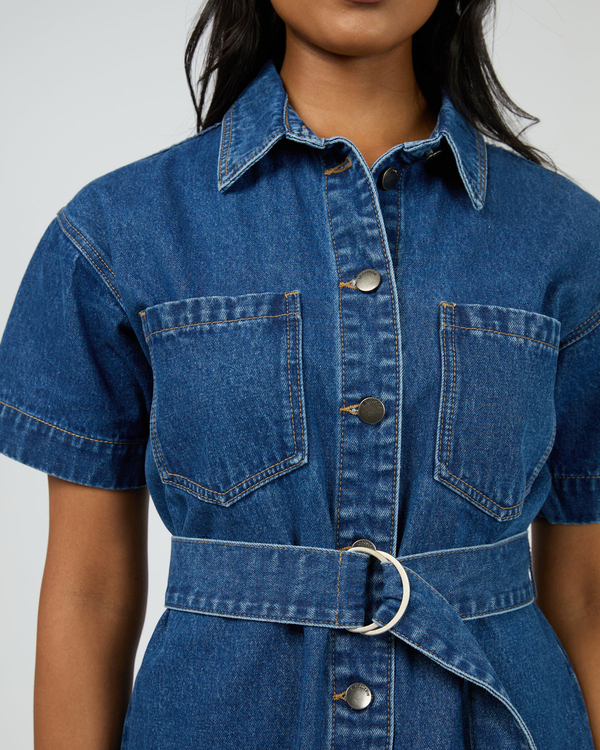 Sunny Denim Dress Heritage Blue