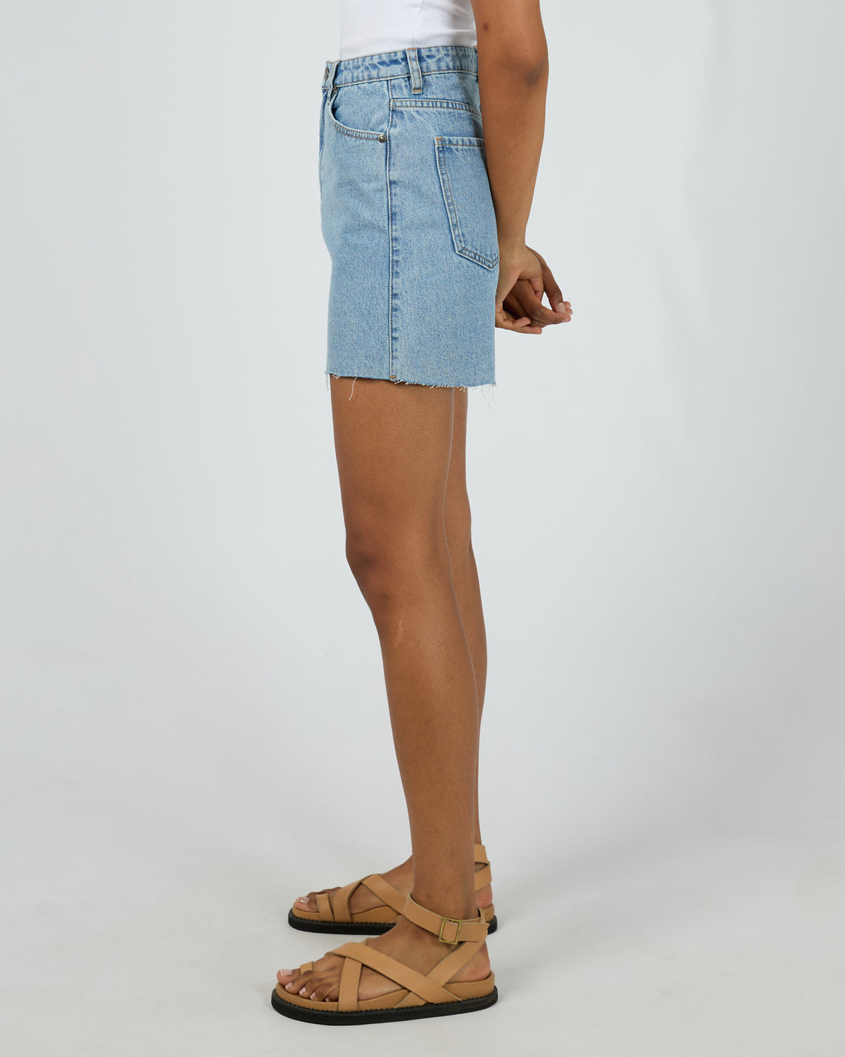 Margot Denim Skirt Light Blue