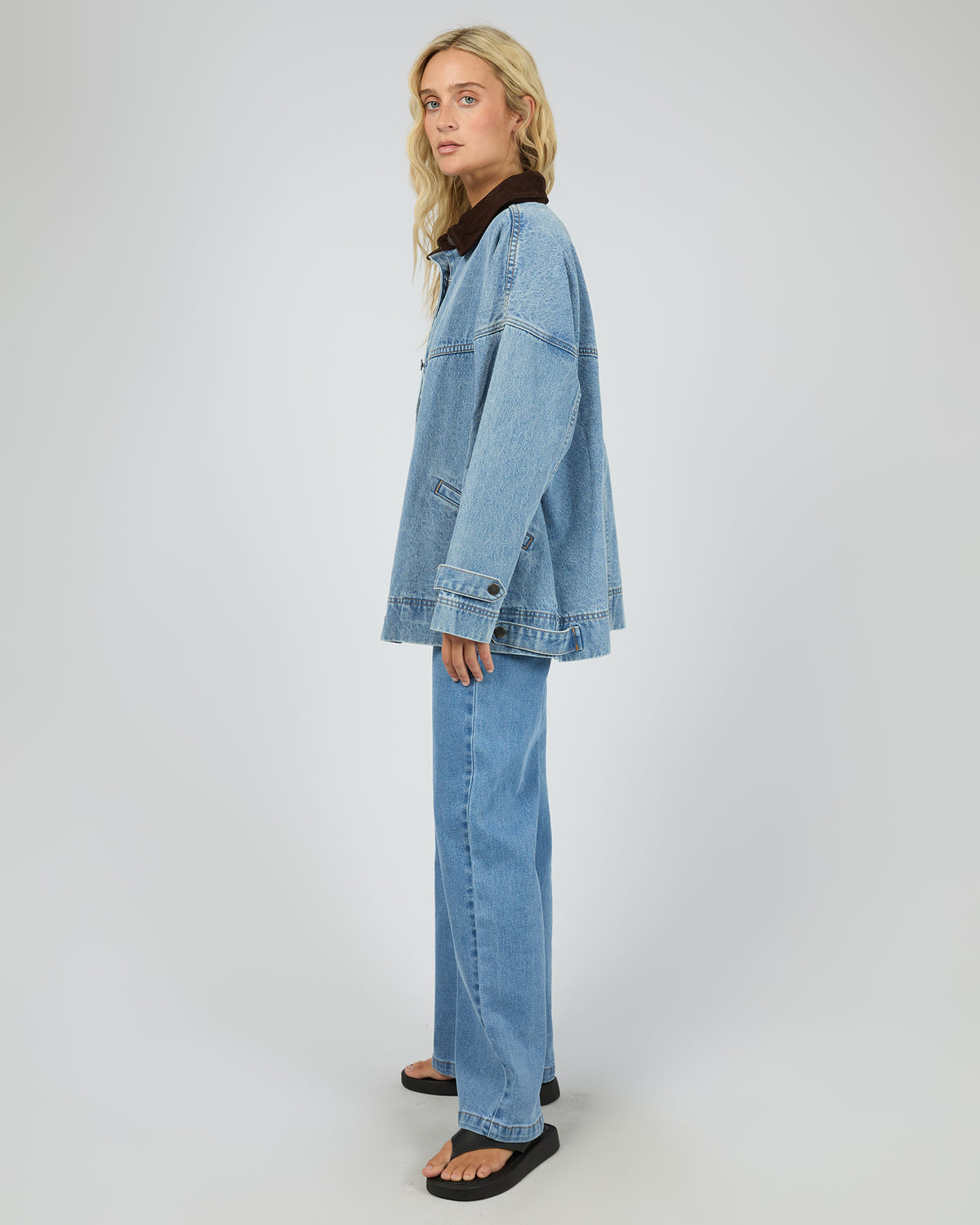 Tommy Denim Barn Jacket Light Blue