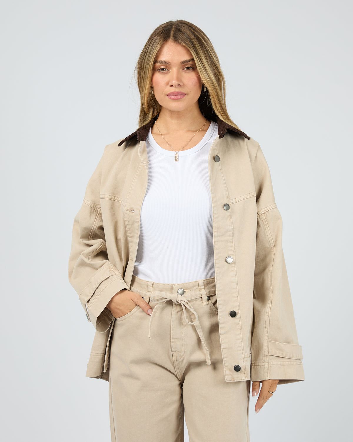 Tommy Jacket Beige