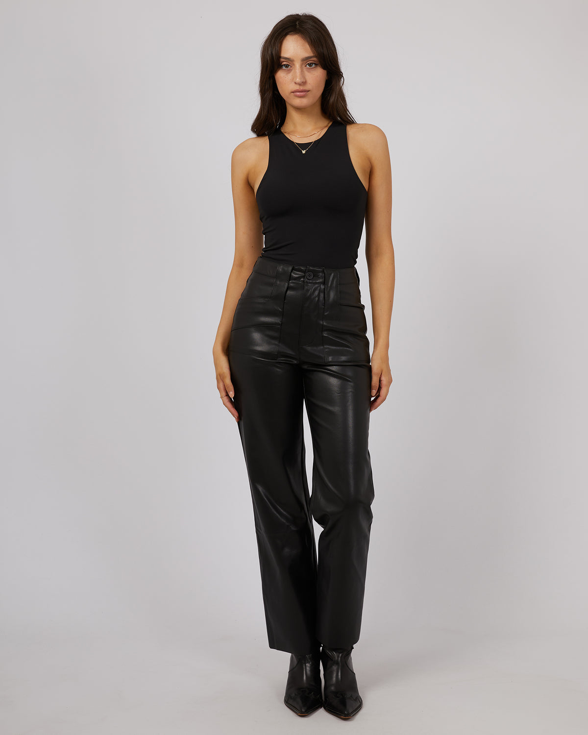 Eve Staple Bodysuit Black