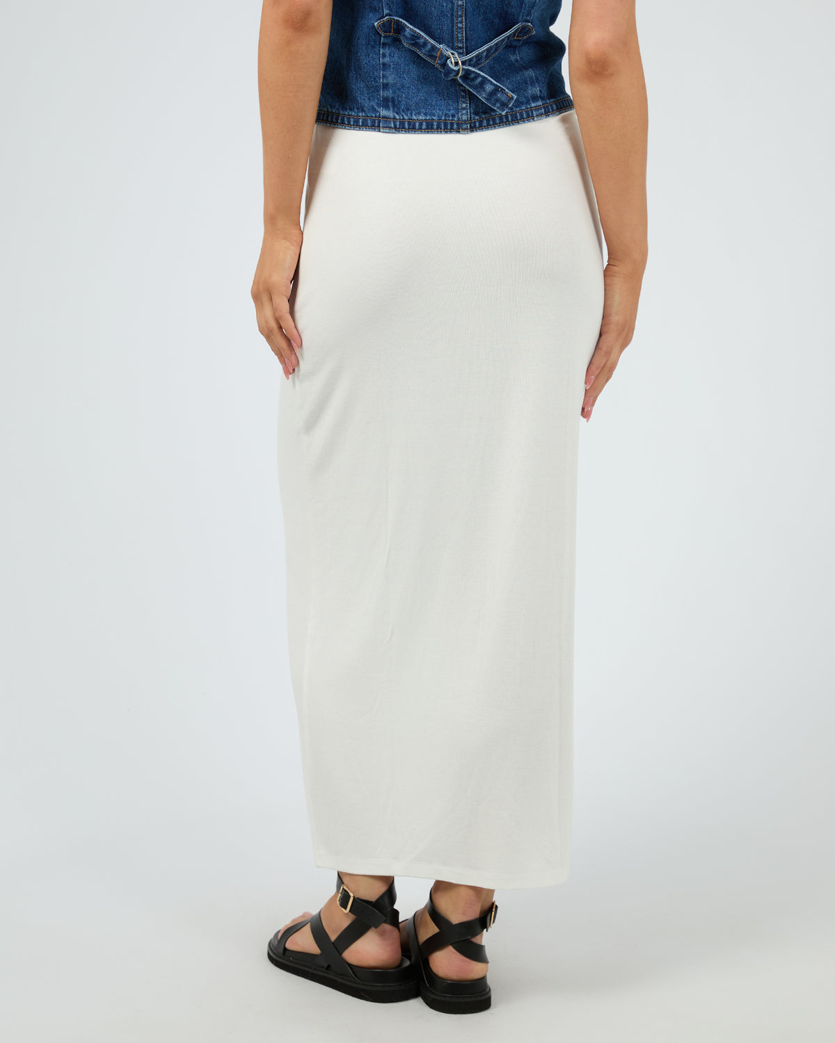 Eve Every Day Maxi Skirt Vintage White