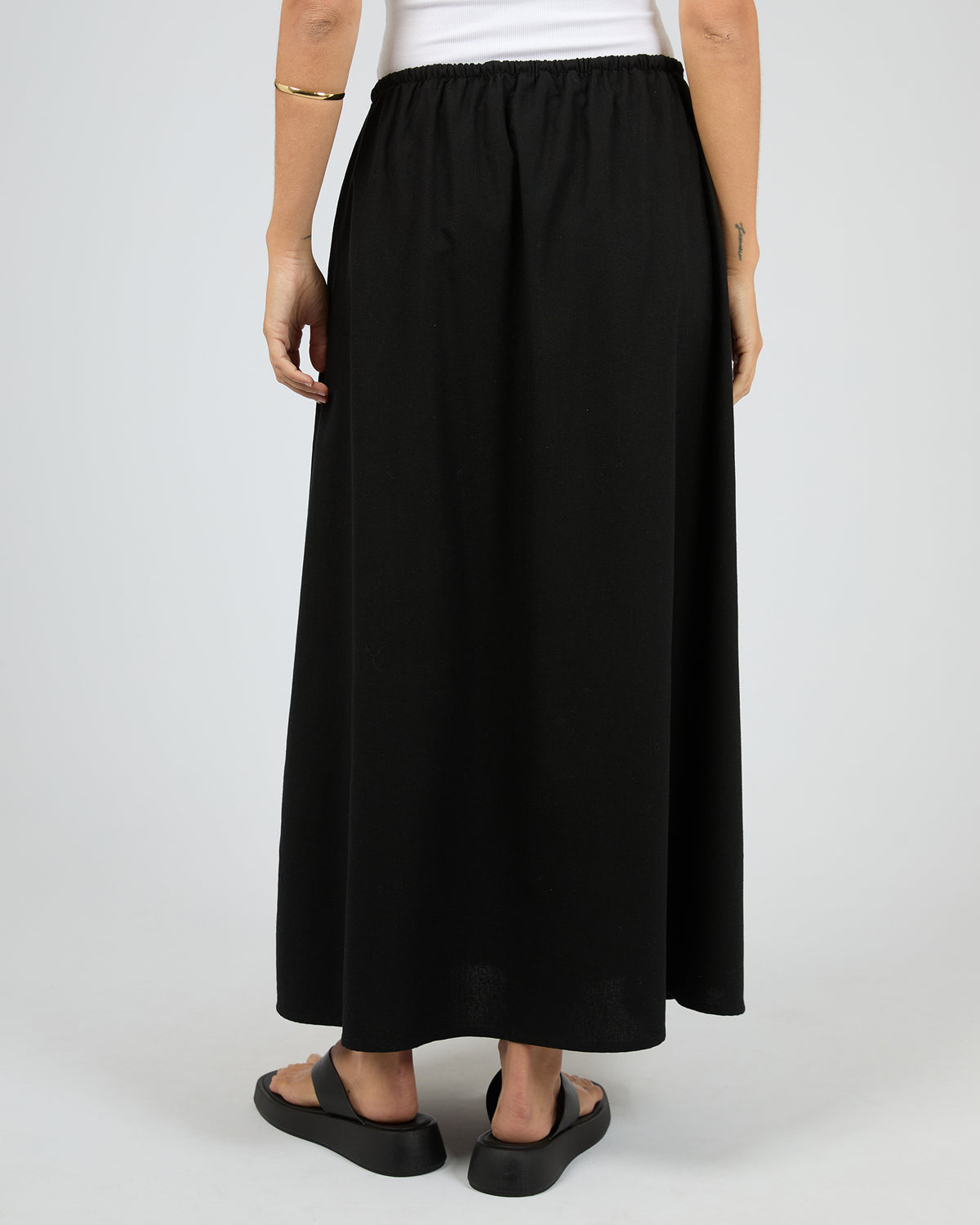 Aae Timeless Maxi Skirt Black