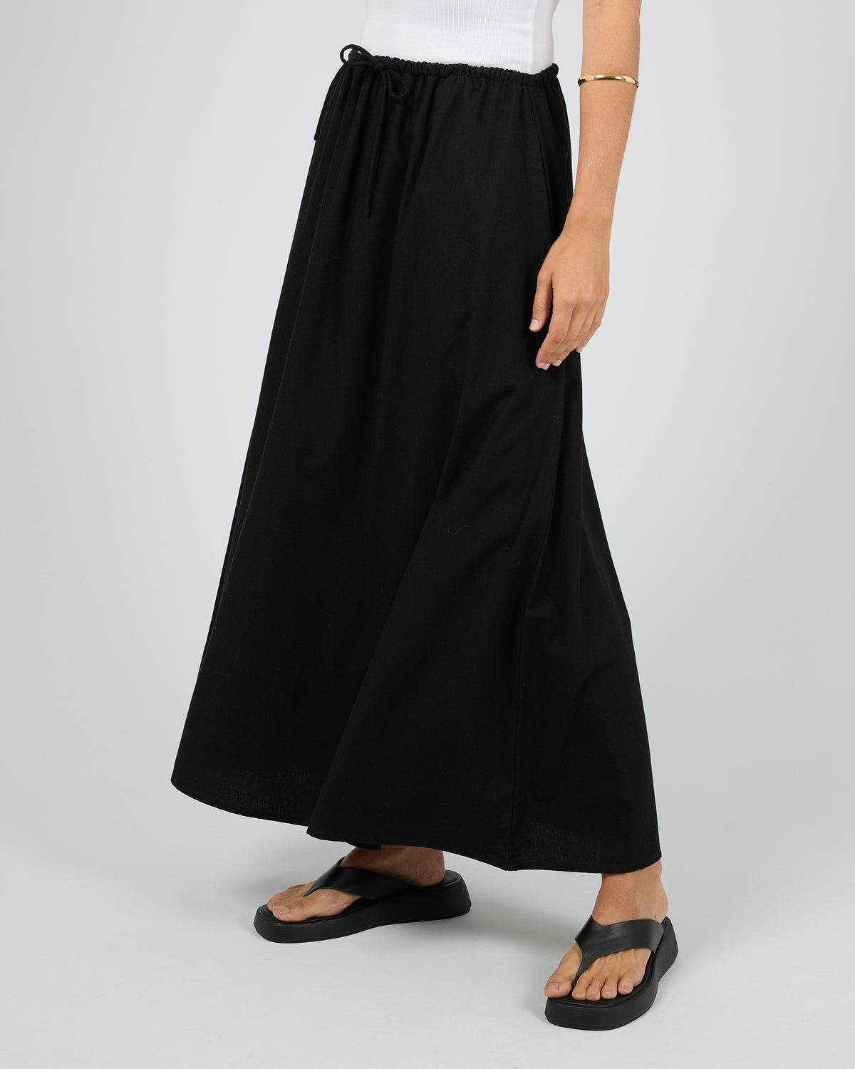 Aae Timeless Maxi Skirt Black