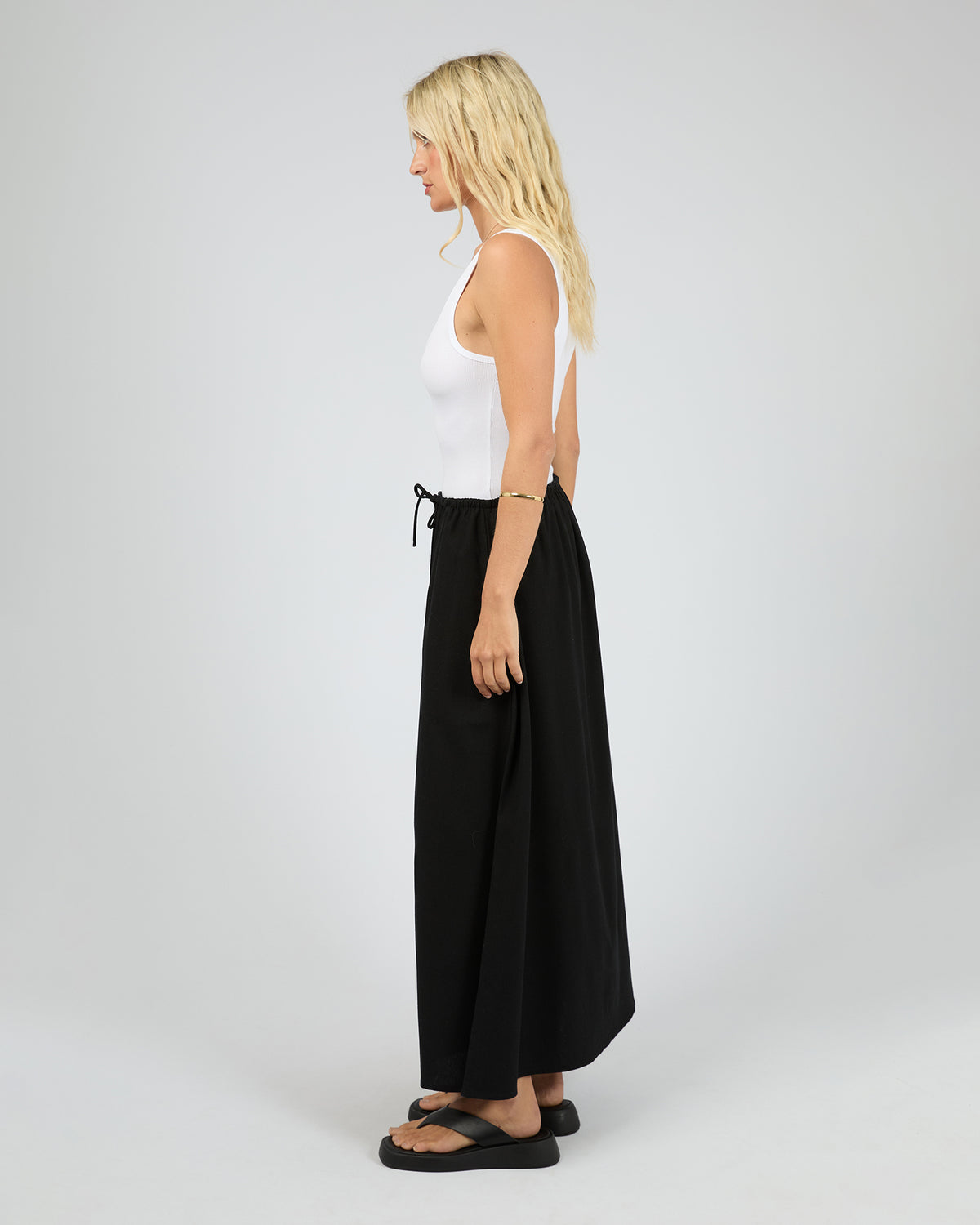 Aae Timeless Maxi Skirt Black