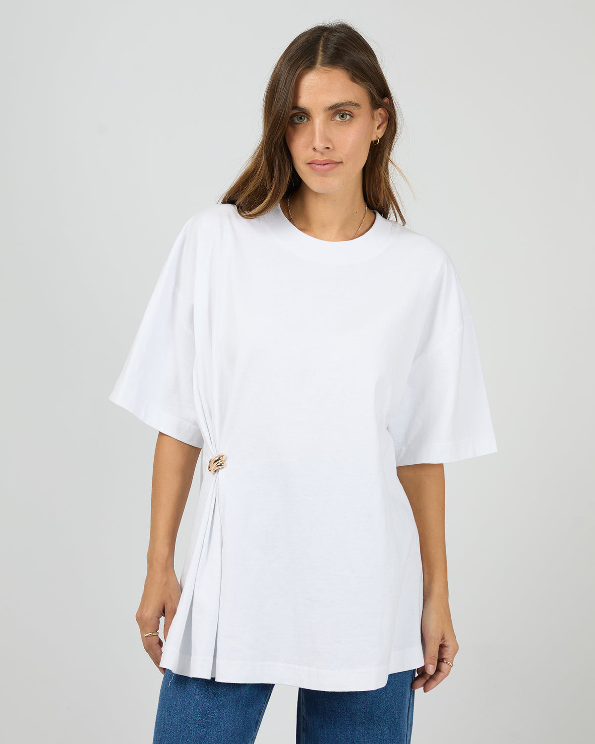 Aae Liv Gather Tee White
