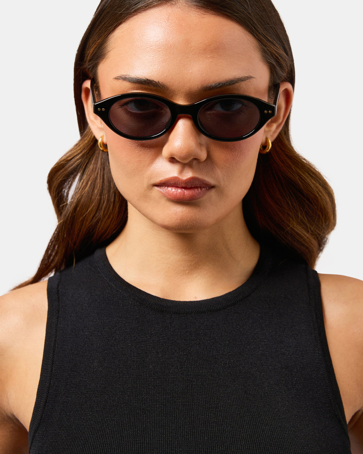 Alva Sunglasses Black/Smoke