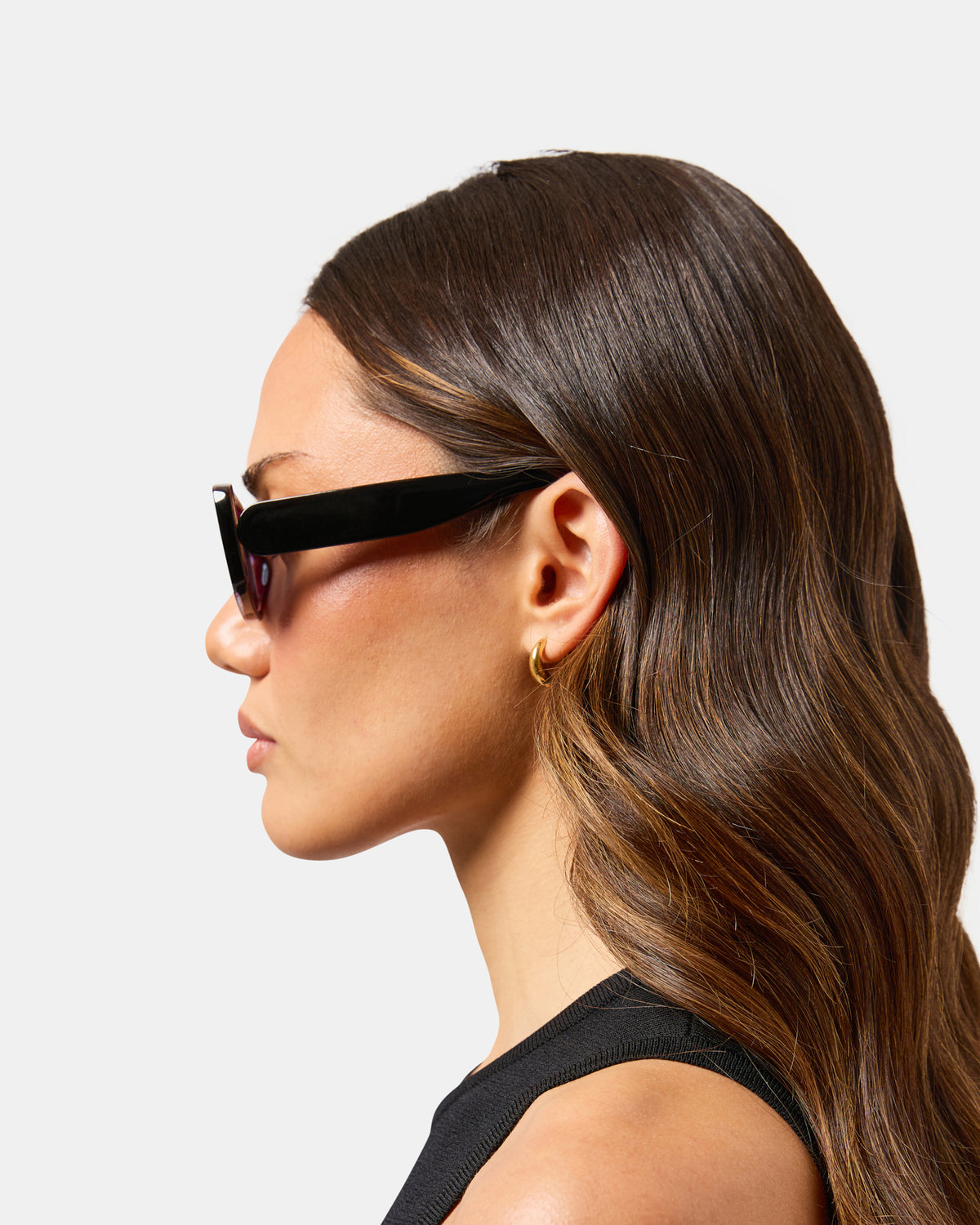 Freja Sunglasses Black/Smoke